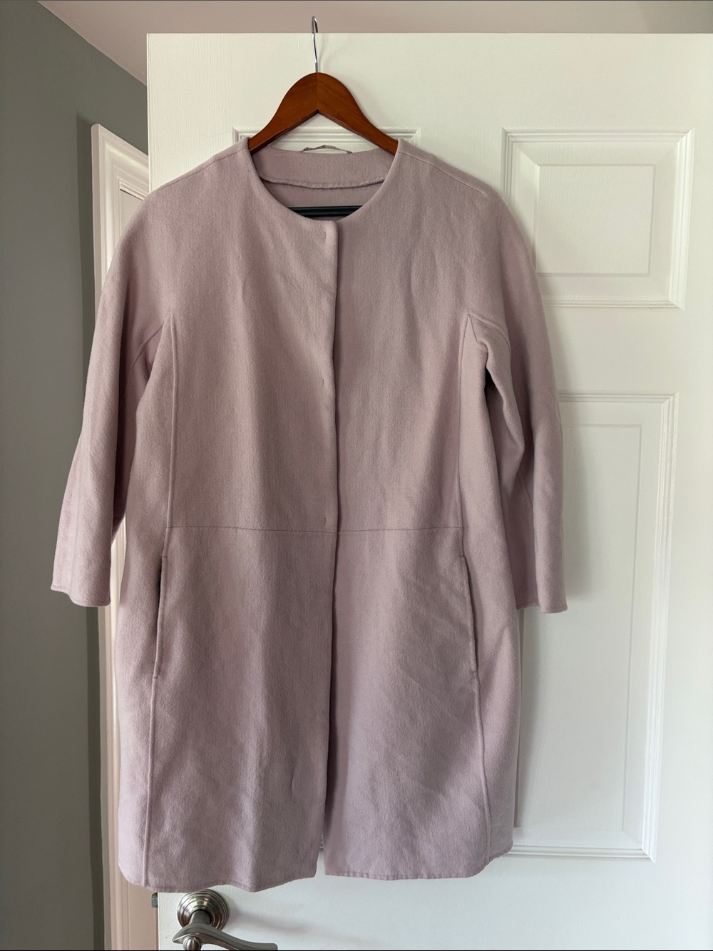 Max Mara wool/angora coat (US 8)